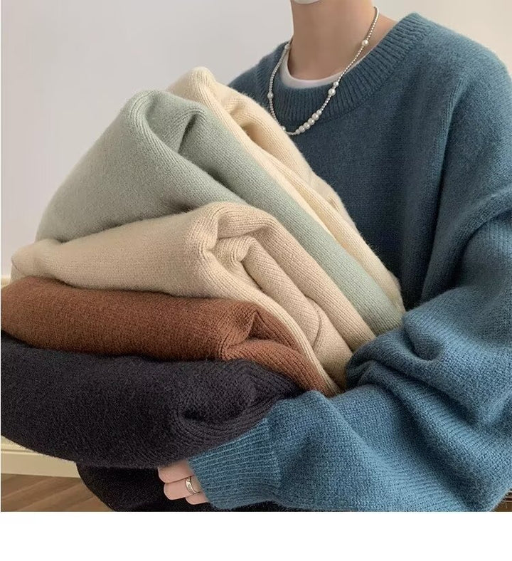 Damen Bequemer Oversize-Pullover Drune