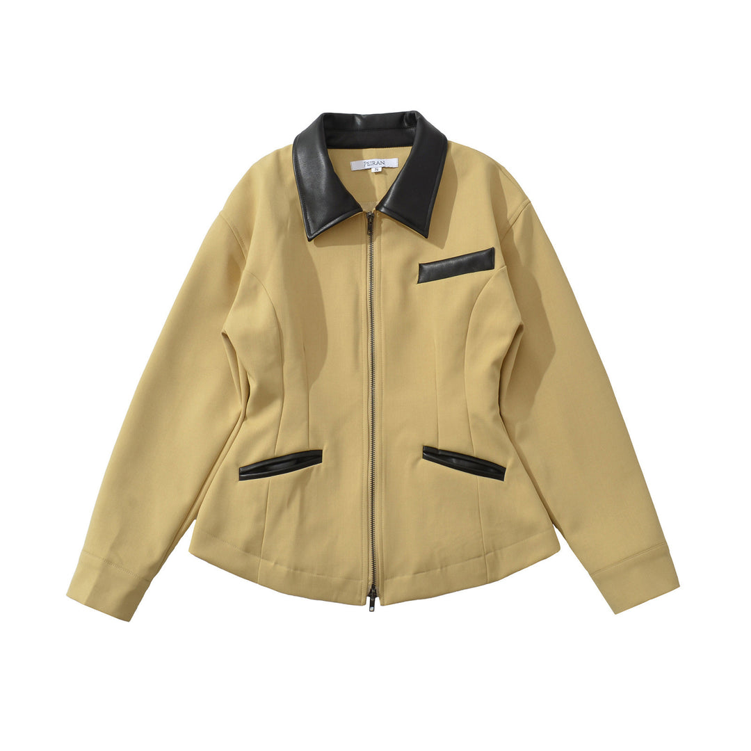 Damen Freizeitjacke mit klassischem Kragen und eleganten Details Drune