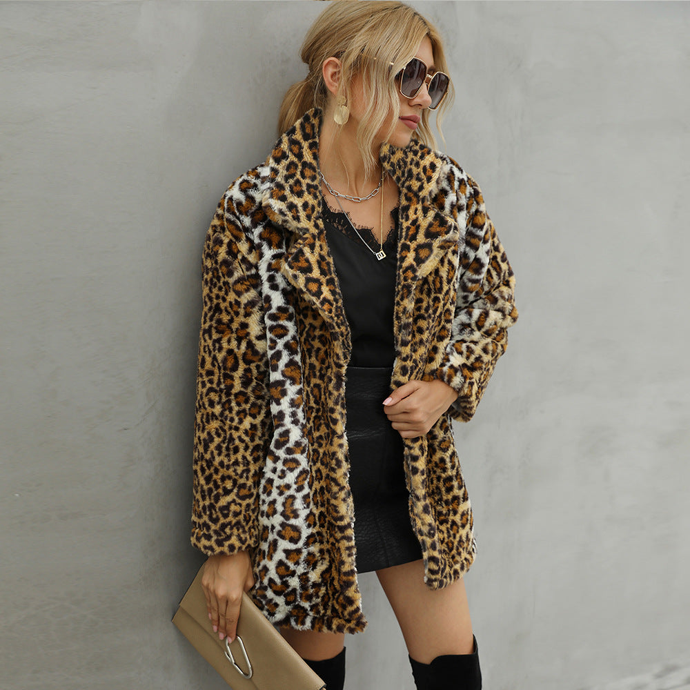 Damen Felljacke Drune