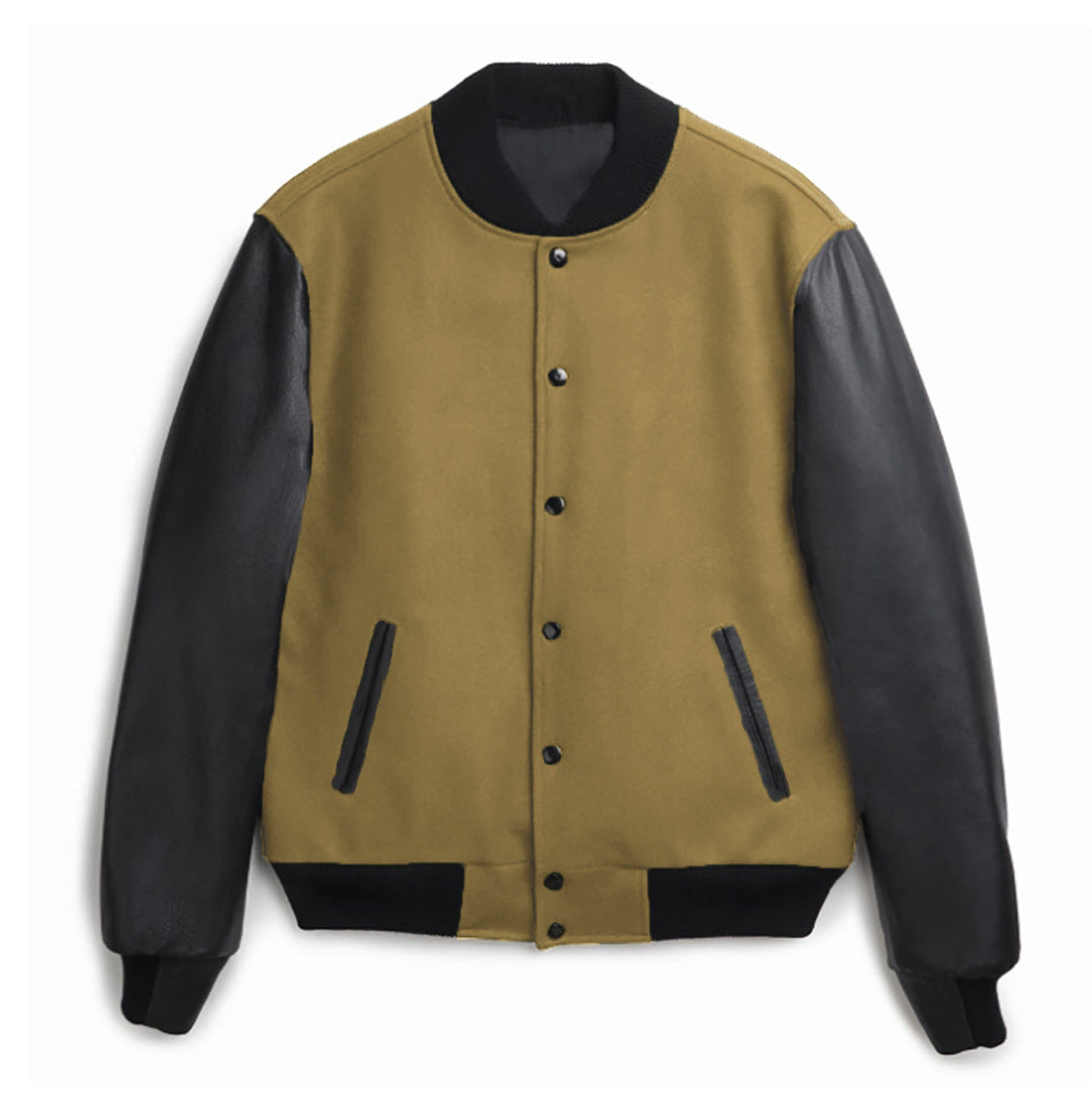 Herren stylische Collegejacke mit ärmeln Drune