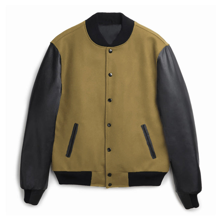 Herren stylische Collegejacke mit ärmeln Drune