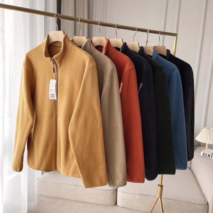 Damen Fleecejacke mit innovative Hochkragenlösung Drune