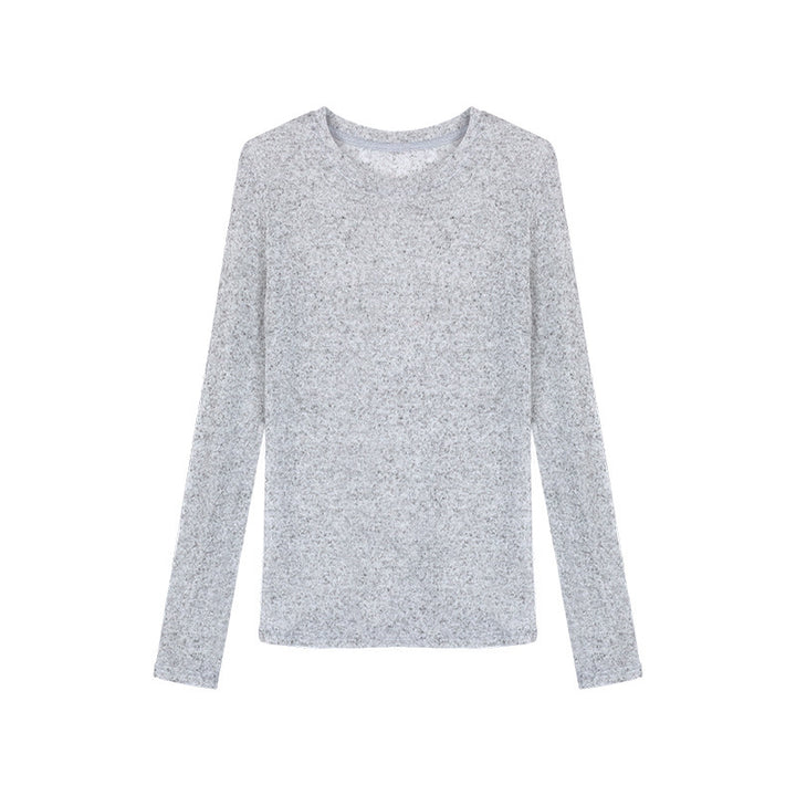 Damen gemütliches Langarm-Shirt Drune