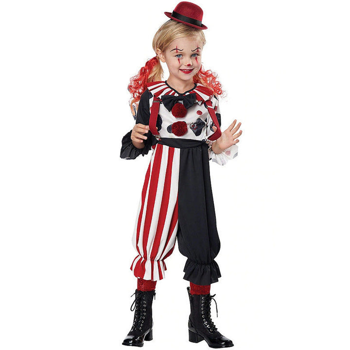 Mädchen Clown Kostüm Drune