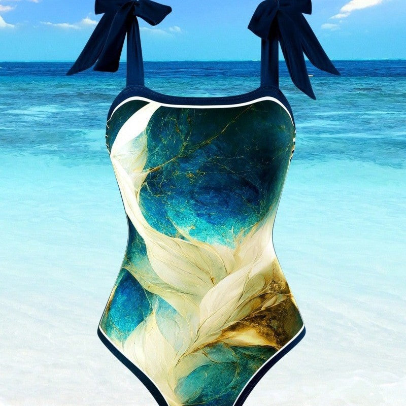 Damen Badeanzug mit passendem Sarong Drune