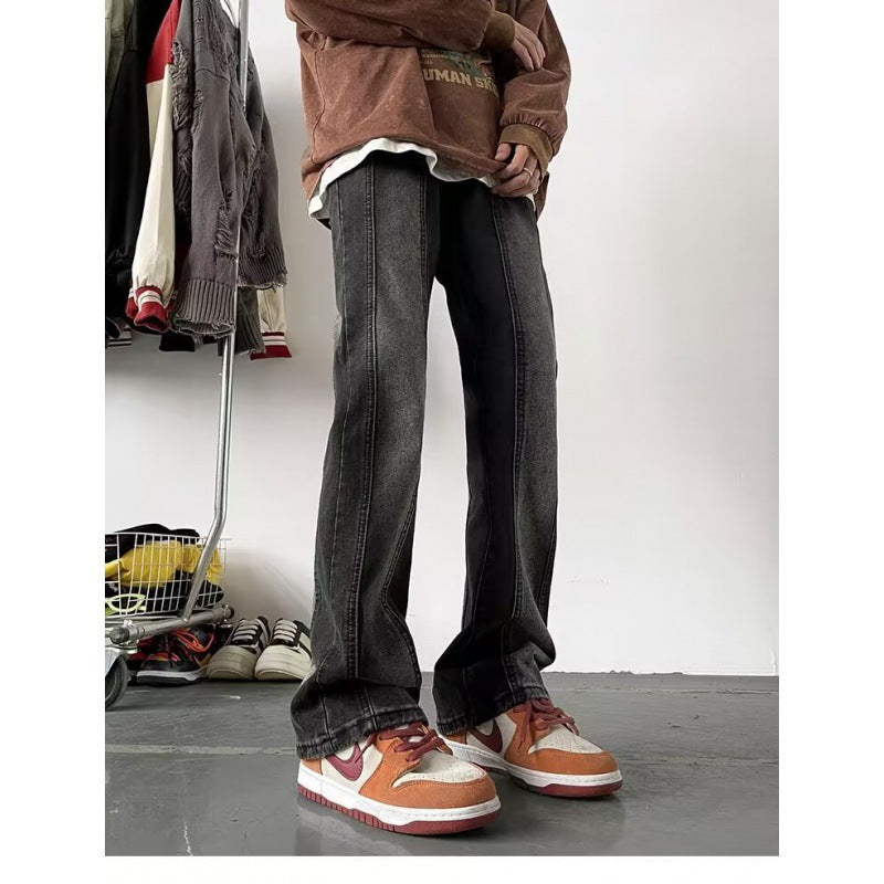 Herren weite Street-Style Jeans mit einzigartigem Design Drune