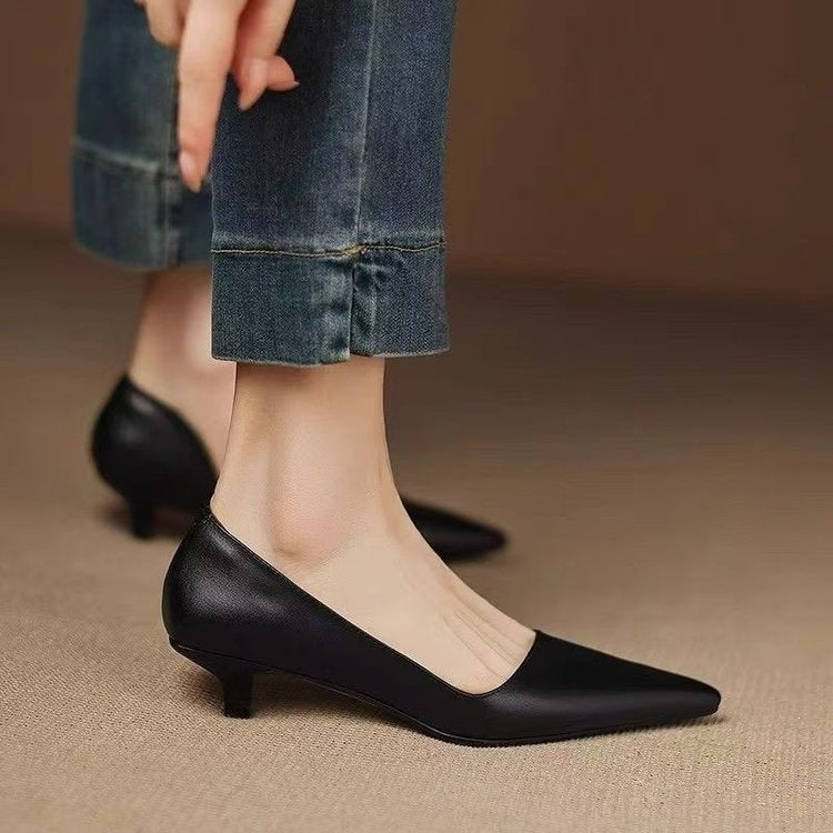Damen Elegante Pumps mit spitz zulaufendem Design Drune
