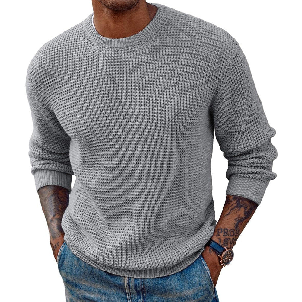 Herren Strukturierter Pullover Drune