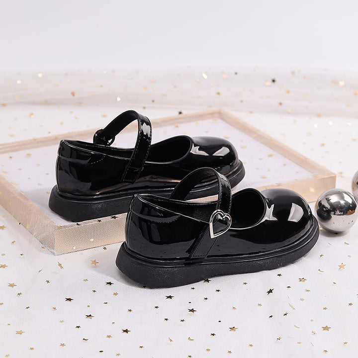 Damen Bequeme Ballerina-Schuhe mit Herz-Applikation Drune