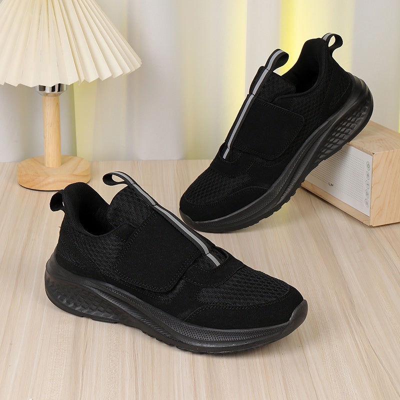 Herren nan urbaner Slip-On-Sneaker mit Klett-Frontverschluss, elastischem Zugsystem und mehrschichtiger Dämpfung Drune