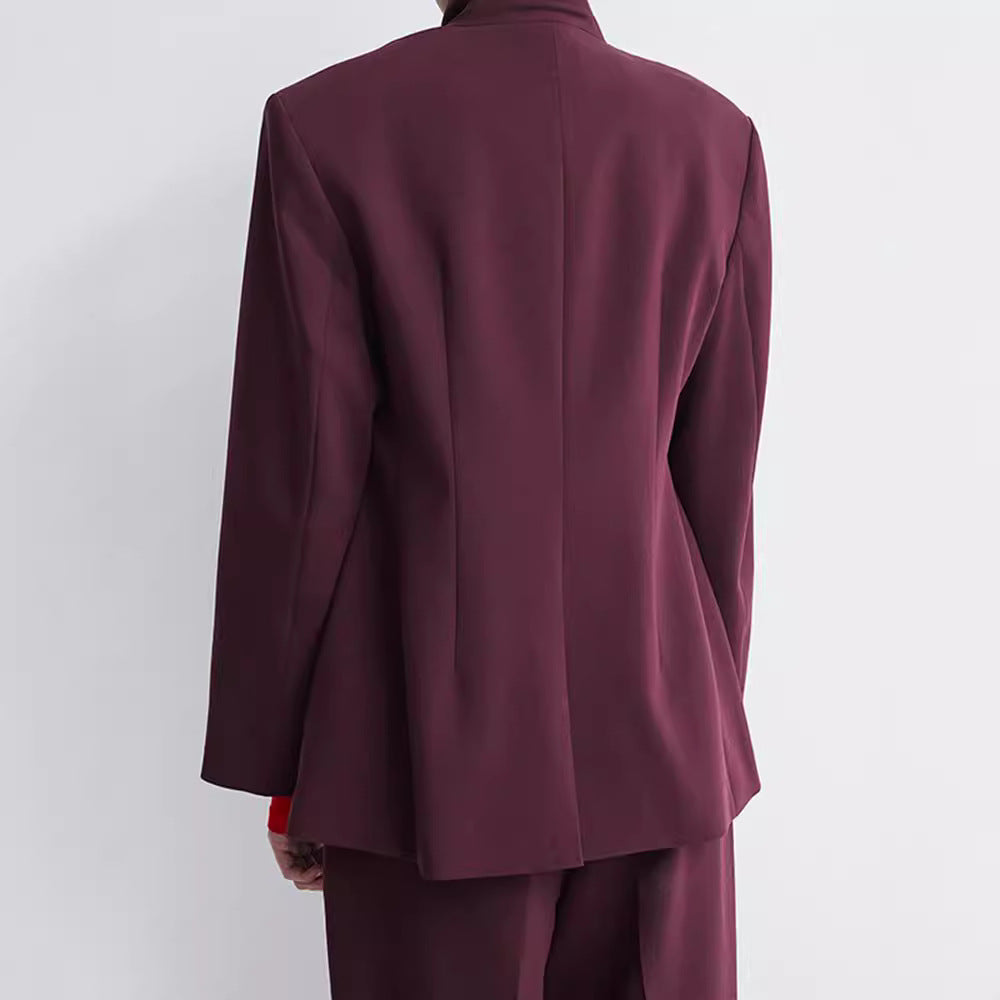 Damen Oversized Blazer mit doppelter Knopfleiste und modernem Schnitt Drune