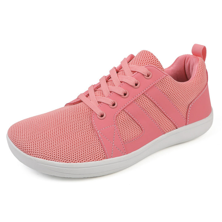 Unisex atmungsaktive Strick-Freizeit-Sneaker mit gepolstertem Fersenkragen und flexibler EVA-Laufsohle Drune
