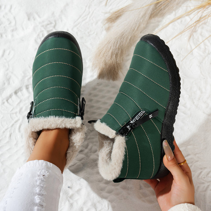 Damen Komfortable Winterboots mit kuscheligem Innenfutter Drune