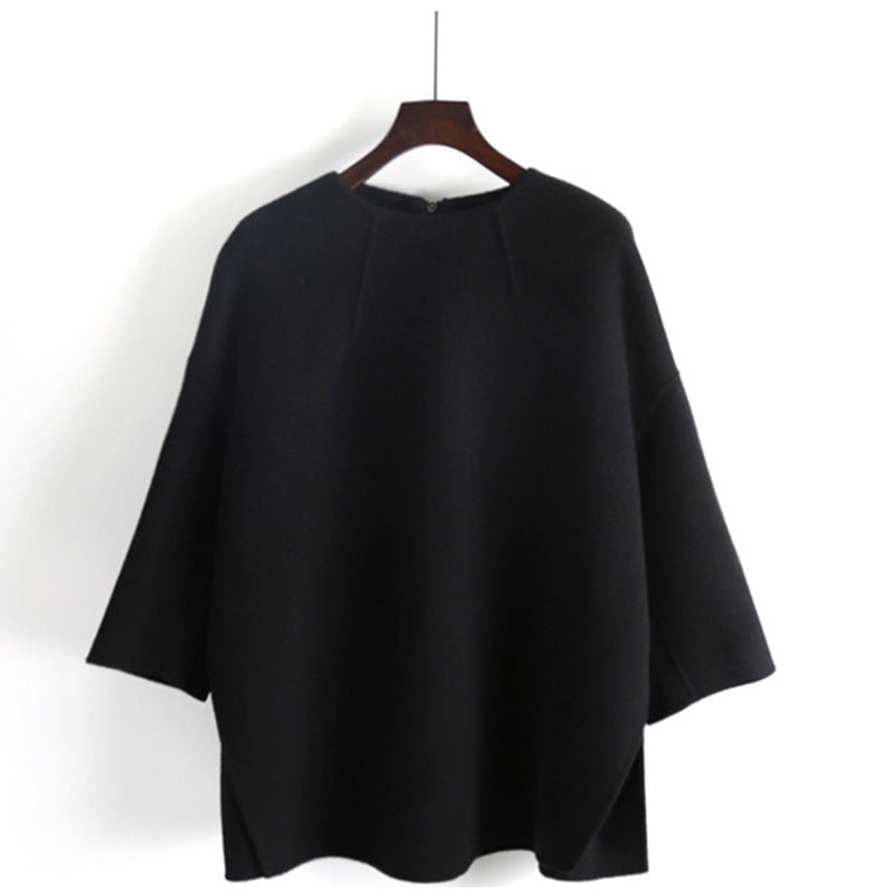 Damen Elegante und lässige Oversized-Strickjacke Drune