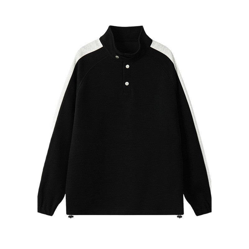 Herren Lässiger Overshirt Pullover Drune