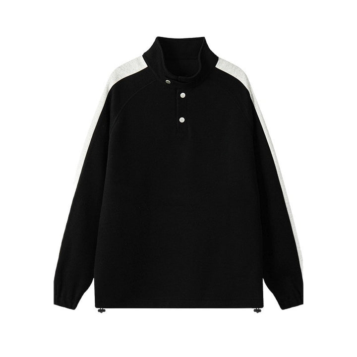 Herren Lässiger Overshirt Pullover Drune