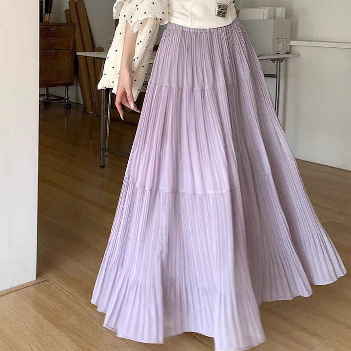 Damen Maxirock mit elegantem Faltenwurf Drune