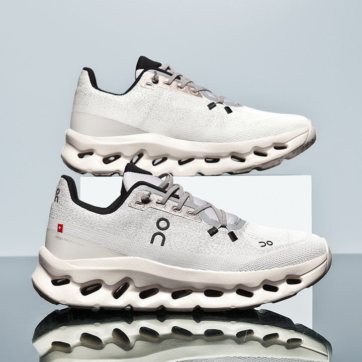 Unisex leichte Performance-Laufschuhe mit Hohlkammer-Zwischensohle und nahtlosem Strickoberteil Drune