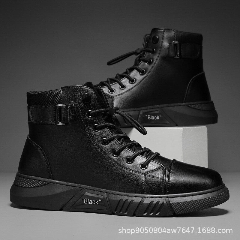 Herren Hochwertige Freizeitstiefel Drune