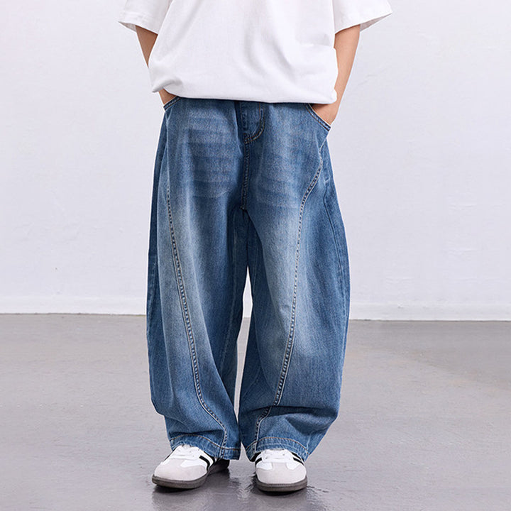 Unisex weite Denim-Hosen im lässigen Stil Drune