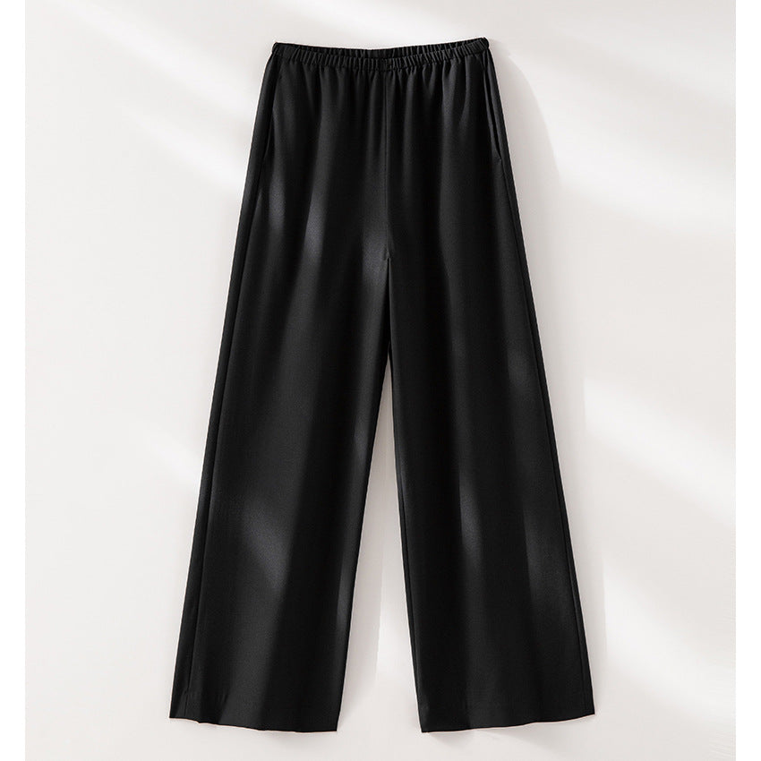 Damen Oversized Seidiges Hemd mit durchgehender Knopfleiste und Hemdkragen Drune