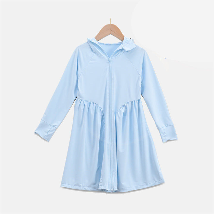 Damen atmungsaktive UV-Schutzjacke mit hohem Kragen Drune