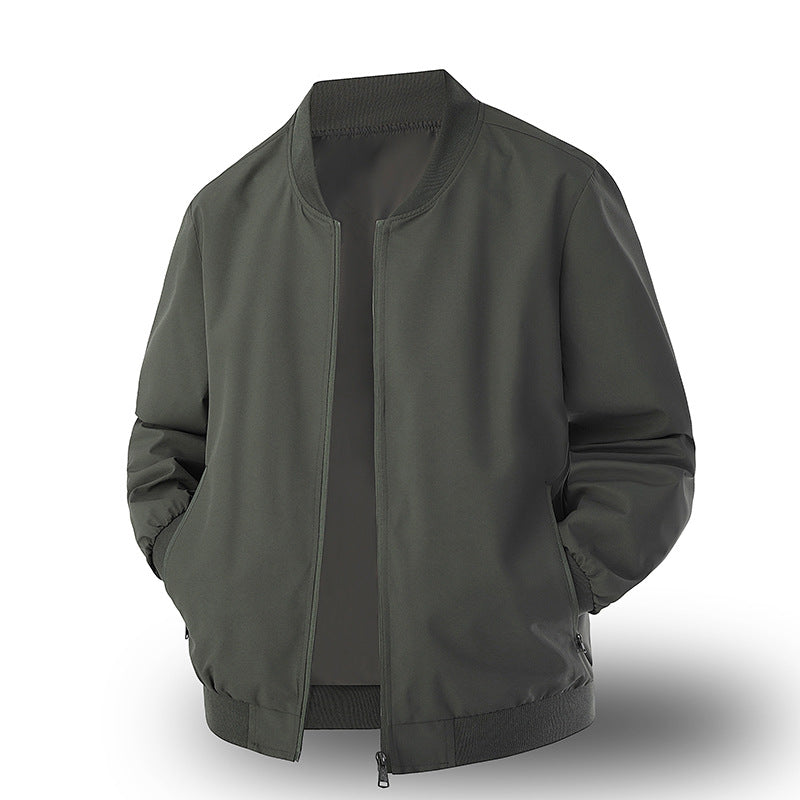 Herren Modische Bomberjacke mit praktischen Taschen Drune