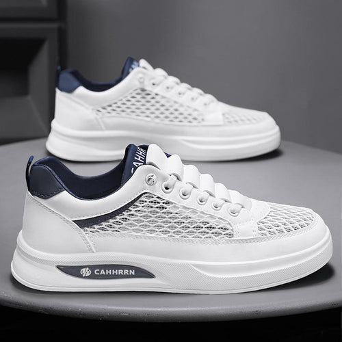 Herren Leichte Netz‑Plateau‑Sneaker mit atmungsaktivem Netzgewebe und gepolstertem Fußbett Drune