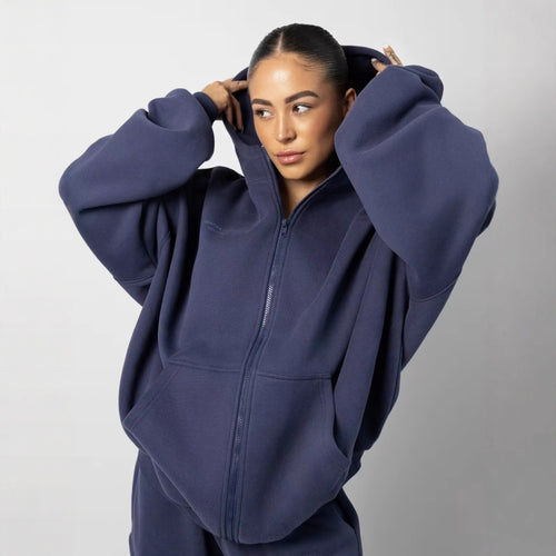 Damen Lässiges Kapuzenpullover und Jogginghose Set Drune