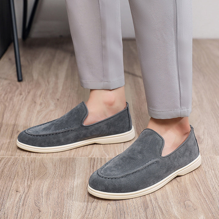 Herren Elegante Mokassins aus weichem Wildleder
