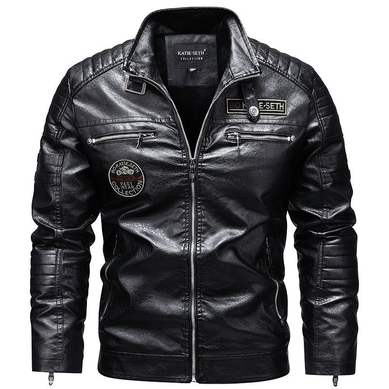 Herren Modische Bikerjacke Drune