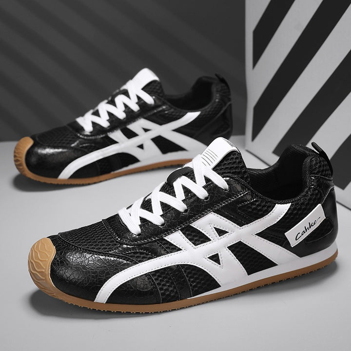Unisex Retro-Laufsneaker mit atmungsaktivem Mesh und rutschfester Gummilaufsohle Drune