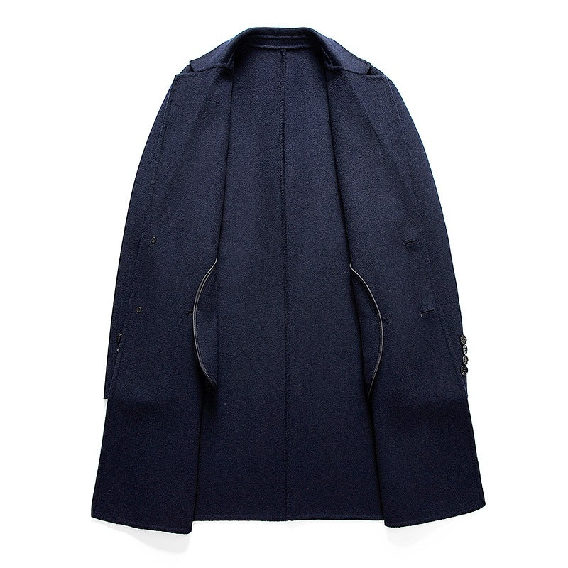 Damen Modern Tailored Langer Übermantel Drune