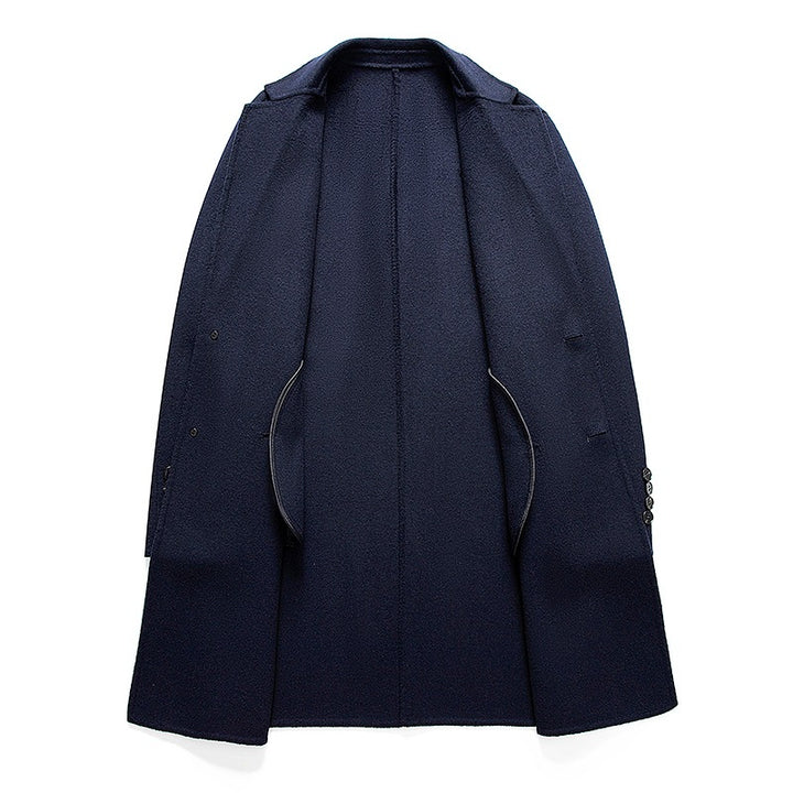 Damen Modern Tailored Langer Übermantel Drune
