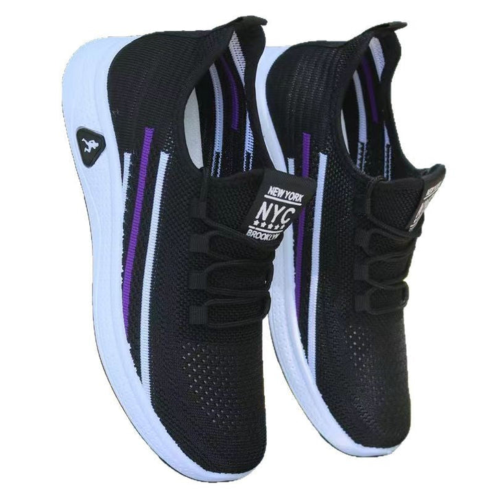 Damen Sportliche Sneakers mit atmungsaktiver Struktur und flexibler Dämpfung Drune