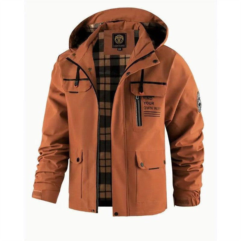 Herren Multifunktionale Adventurejacke Drune