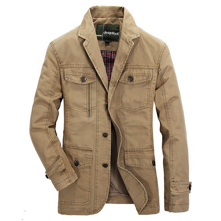 Herren Modische Utility-Jacke Drune 1788321727