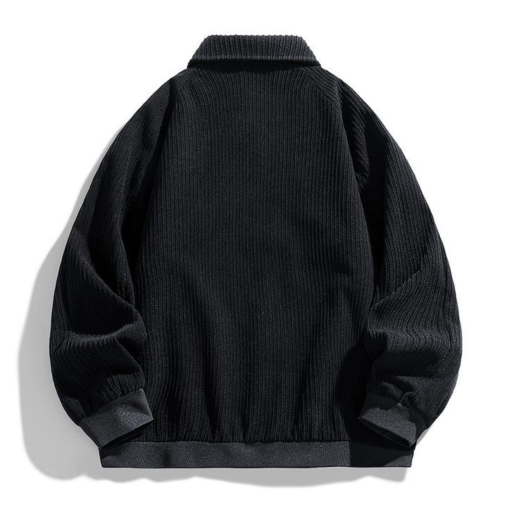Herren Grobstrukturierte Hemdjacke Drune