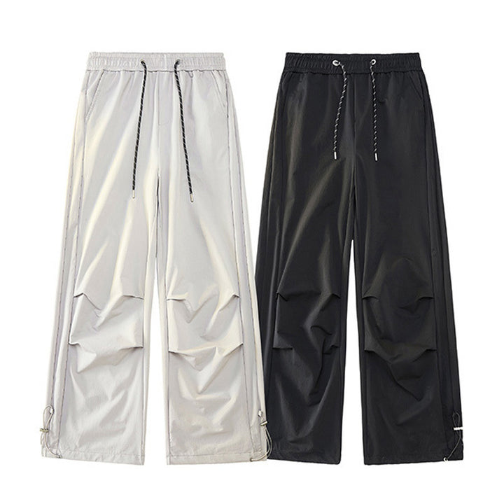 Herren Modische Trainingshose mit Bund und praktischen Taschen Drune