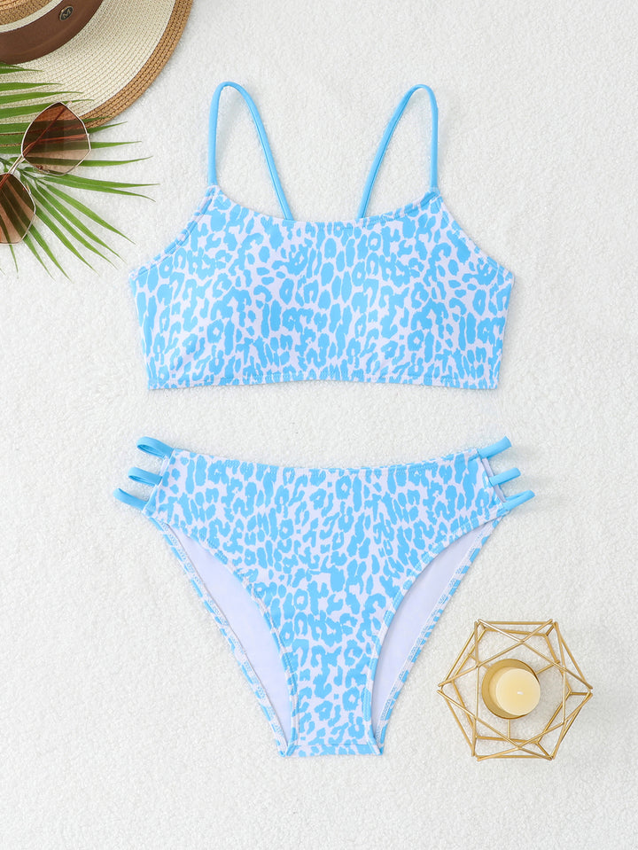 Damen Triangel-Bikini-Set mit modischen Akzenten Drune
