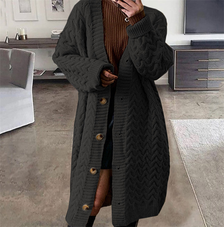 Damen Großer Strickcardigan Drune