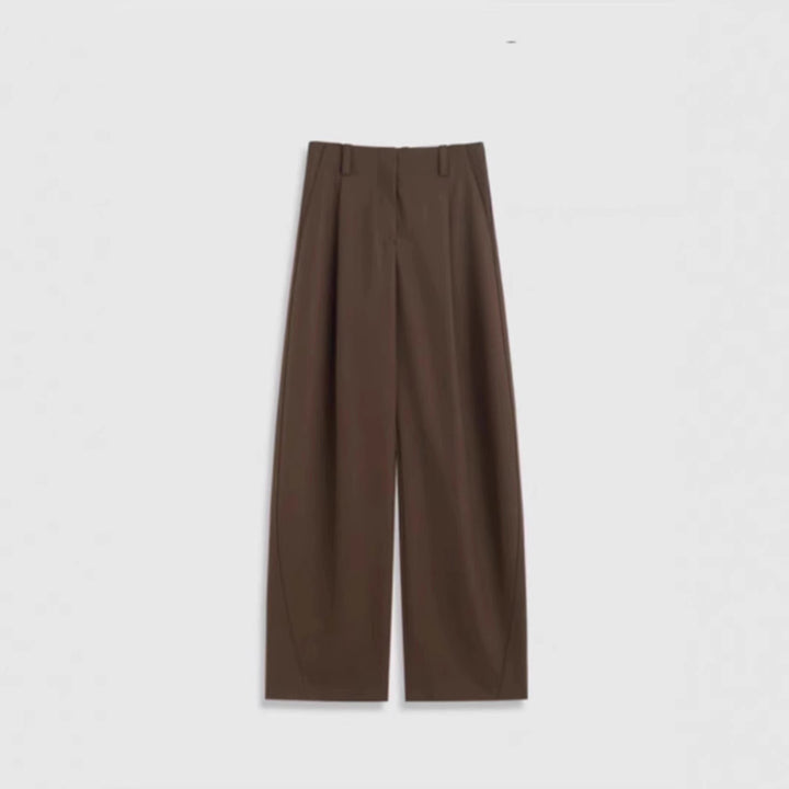 Damen Elegante und bequeme High-Waist Culotte-Hose Drune