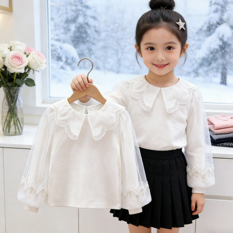 Mädchen Bluse Drune