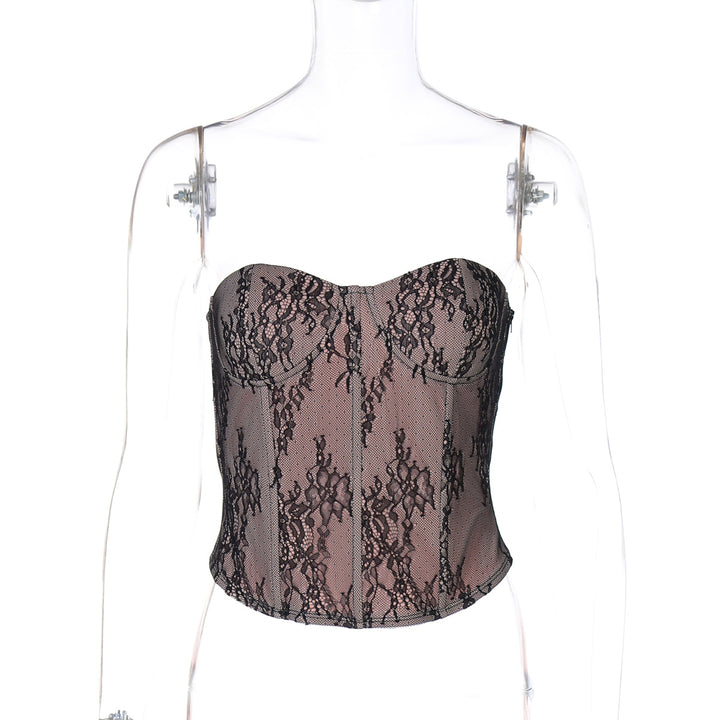 Damen Spitzen-Corsage Drune