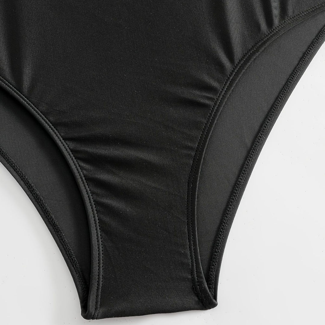 Damen Einteiliger Badeanzug mit modischem Cut-Out-Design Drune