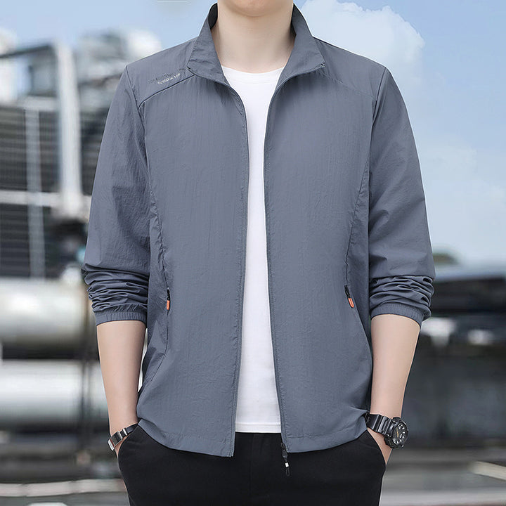Herren Leichte Funktionsjacke mit Reißverschluss Drune