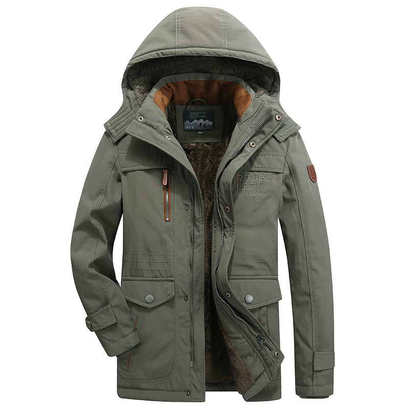 Herren Funktionsjacke mit Teddyfutter Drune