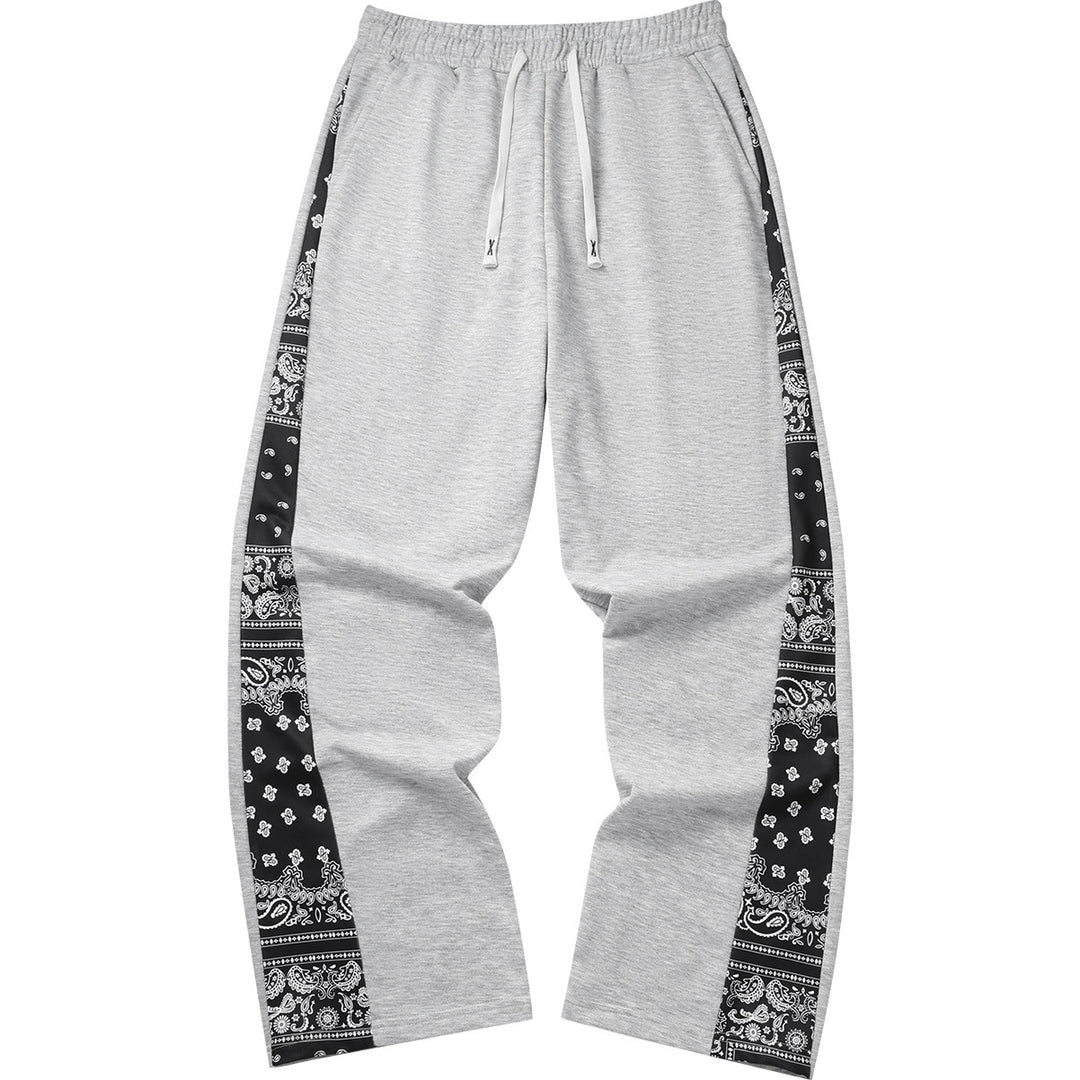 Damen Lässige Freizeithose mit modernen Grafikeinsätzen Drune