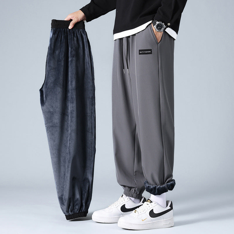Herren Sportliche Relaxed Fit Trainingshose