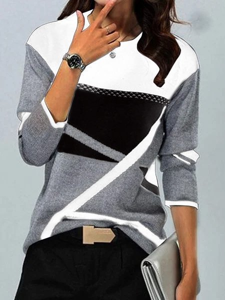 Damen Modischer Pullover Drune